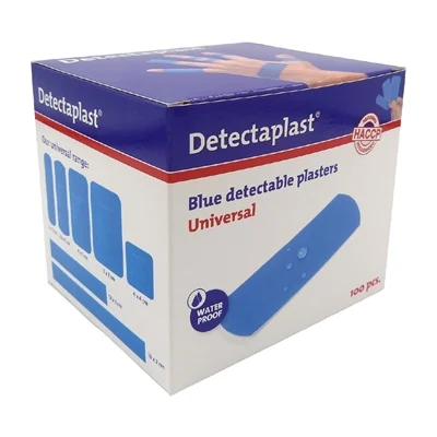 Bild von Detectaplast wasserdichtes Pflaster 25x72mm (100 Stück)