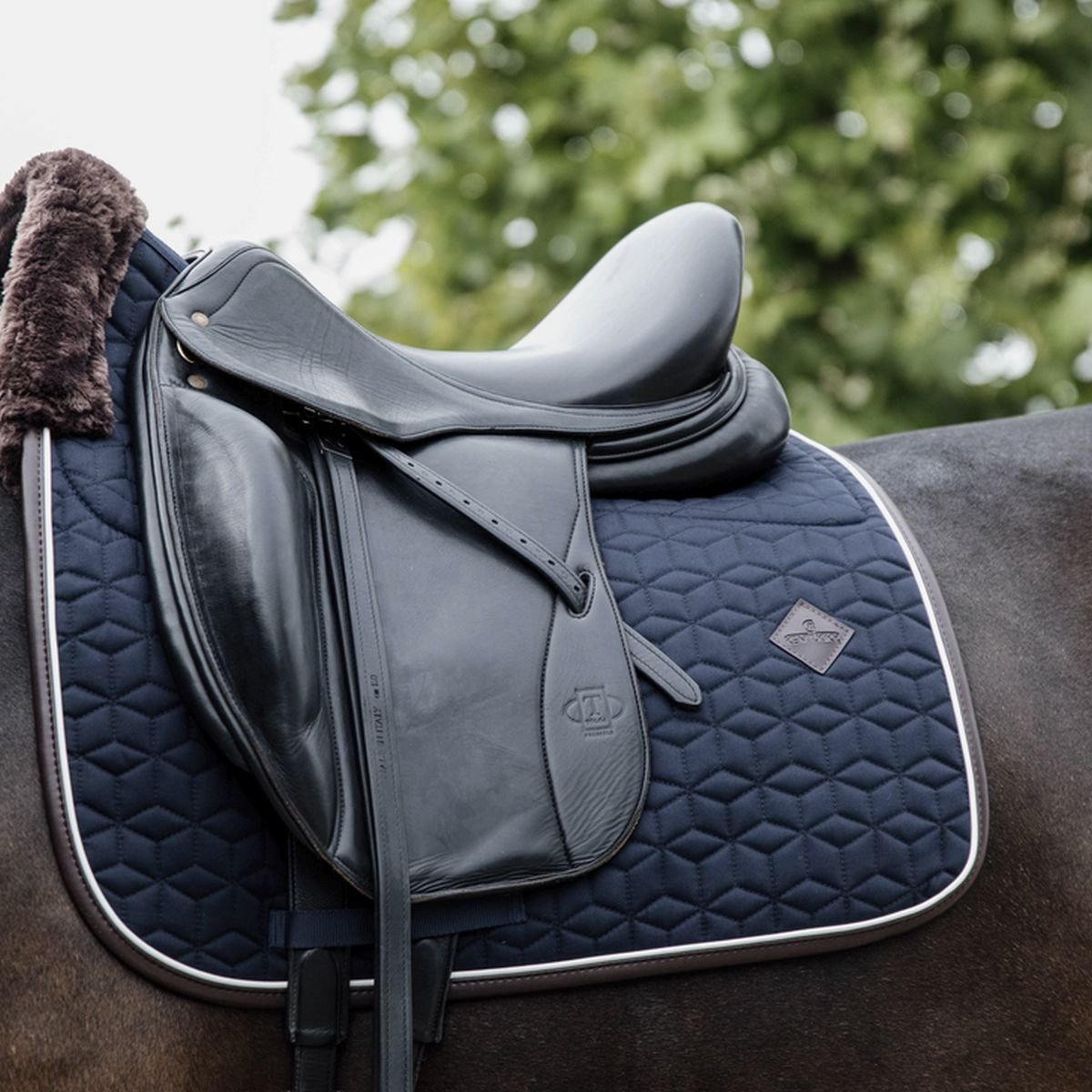 Bild von Kentucky Horsewear Schabracke SKIN FRIENDLY marineblau DR