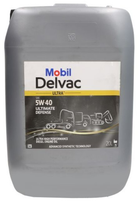 Bild von Mobil Delvac Ultra Ultimate Defense 5W-40 20l Motoröl 157414 MERCEDES-BENZ: E-Class Saloon, C-Class Saloon, A-Class, TOYOTA: RAV4 III Off-Road