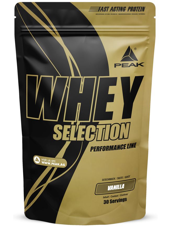 Bild von PEAK Whey Selection - Geschmack Vanilla