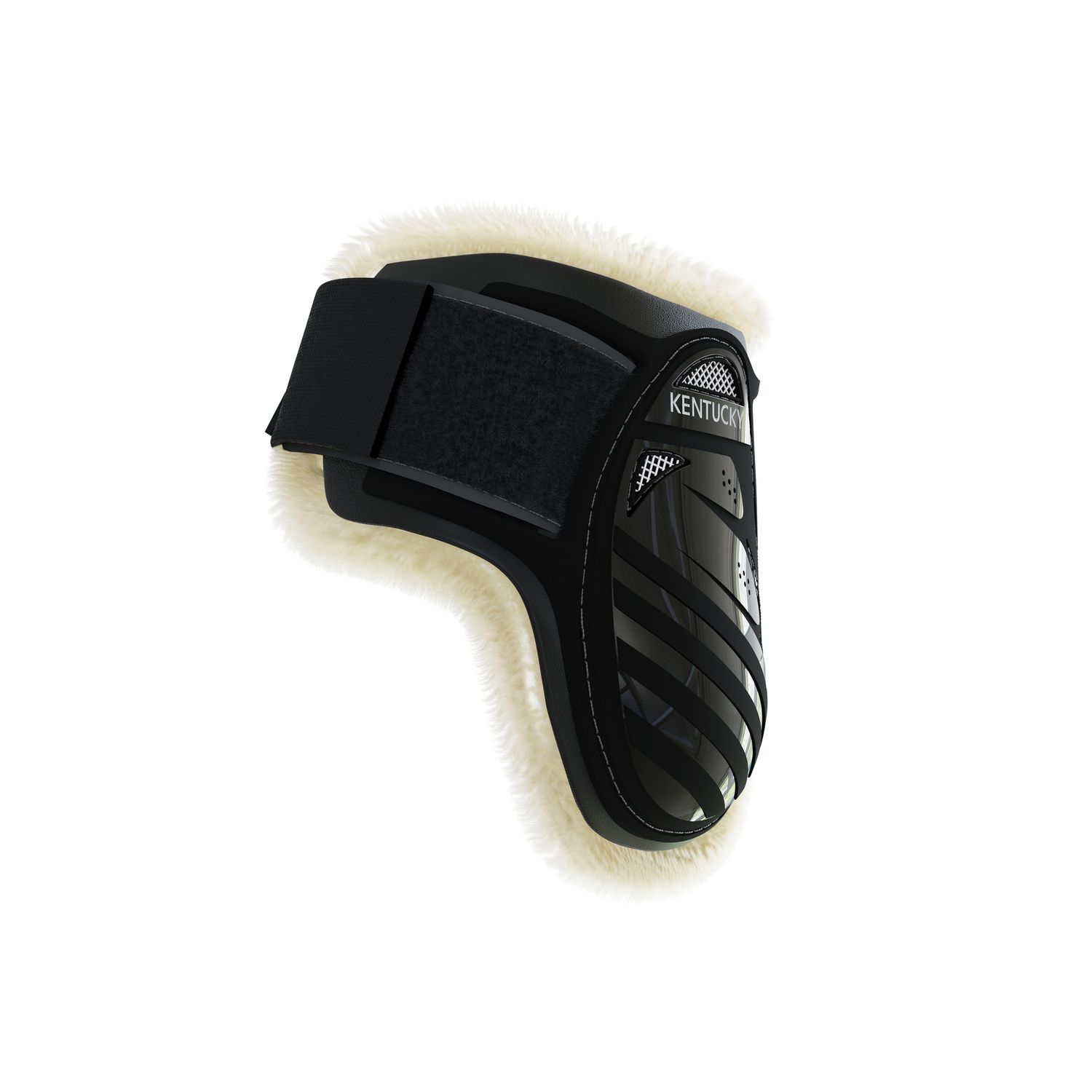 Bild von Kentucky Horsewear Lammfell Streichkappe BAMBOO für Jungpferde