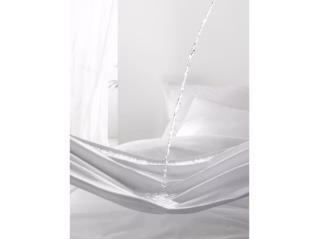 Bild von De Witte Lietaer Swan Matratzenschoner | 90 x 200 cm