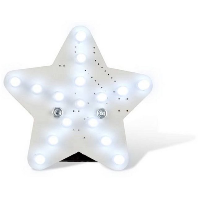 Bild von Whadda Lötbausatz, DIY, weißer Lichtstern, 14 LED-Effekte, Batterie, ideal für Weihnachten