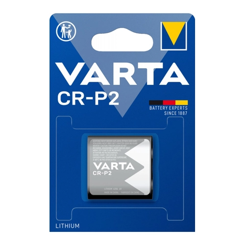 Bild von Varta 1er Blister CR-P2 Photo Lithium Batterie 6V Fotobatterie CRP2P 6204