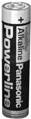 Bild von Panasonic Batterie Powerline -AAA Micro 48er Karton - LR03AD (48 Stk., AAA, 1300 mAh), Batterien + Akkus