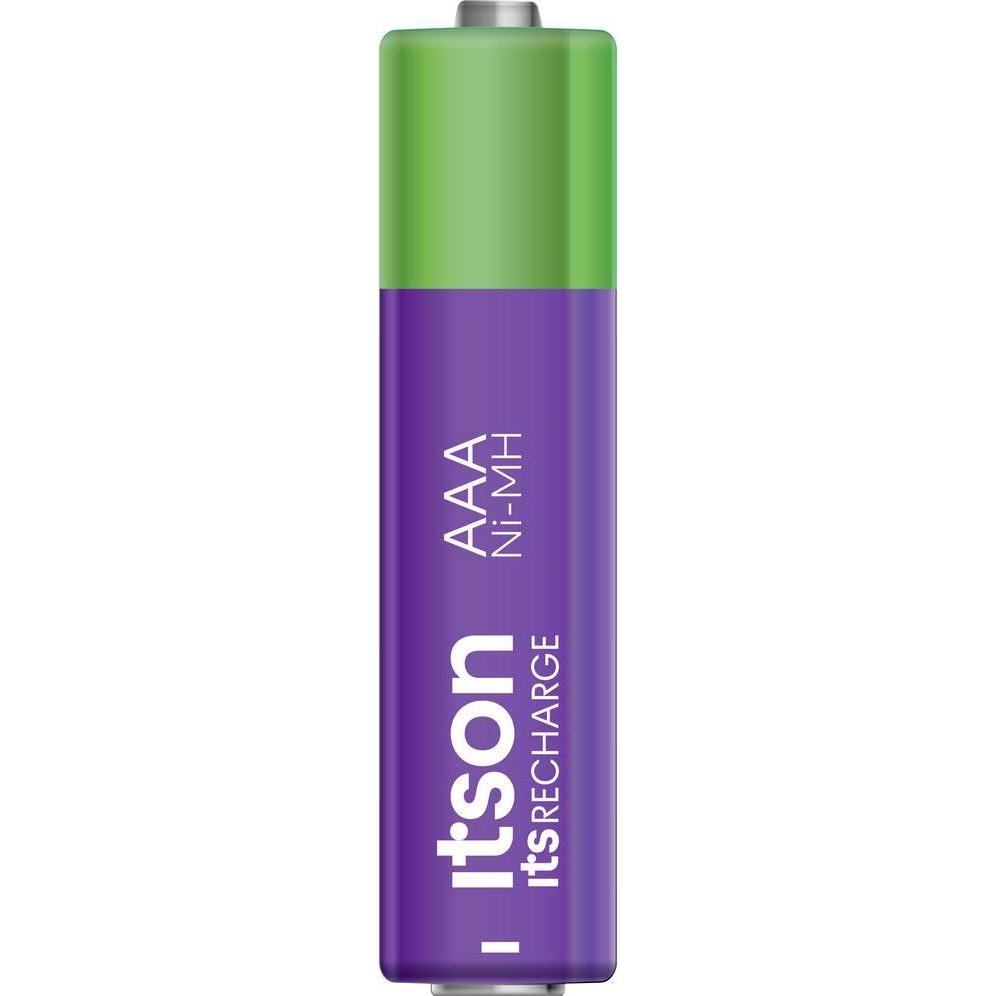 Bild von Itson itsRECHARGE Micro (AAA)-Akku NiMH 1.2 V 8 St. (8 Stk., AAA), Batterien + Akkus