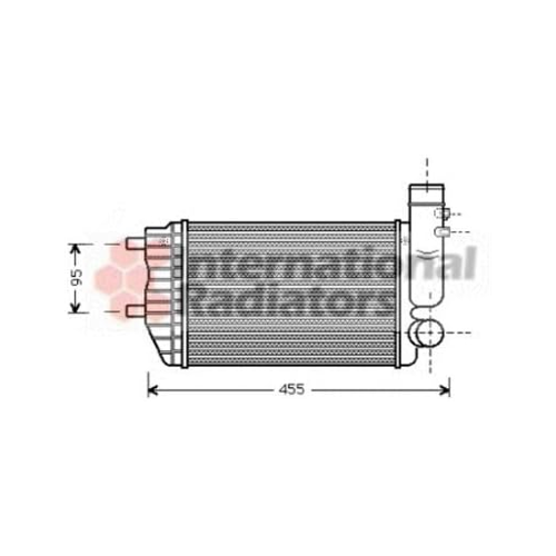 Bild von Van Wezel 40004183 Ladeluftkühler - Hochwertige Kühltechnik für Ihr Fahrzeug