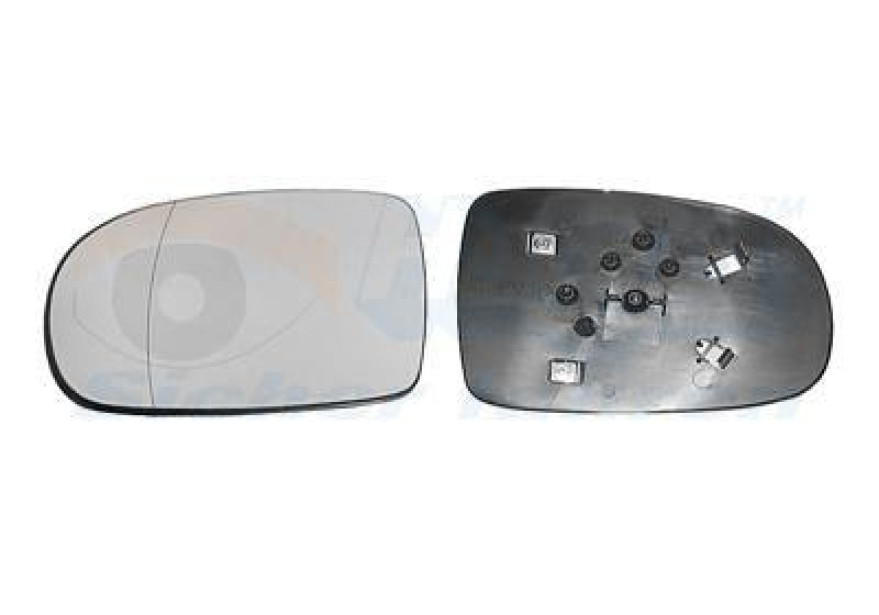 Bild von VAN WEZEL 3777838 Außenspiegelglas Spiegelglas, Spiegelglas, Außenspiegel rechts OPEL: Corsa C Hatchback