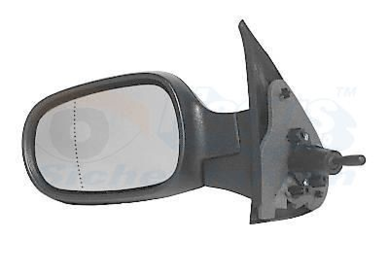 Bild von VAN WEZEL 3328804 Außenspiegel Rückspiegel, Seitenspiegel, Autospiegel rechts Komplettspiegel, konvex, inneneinstellbar NISSAN: MICRA 3