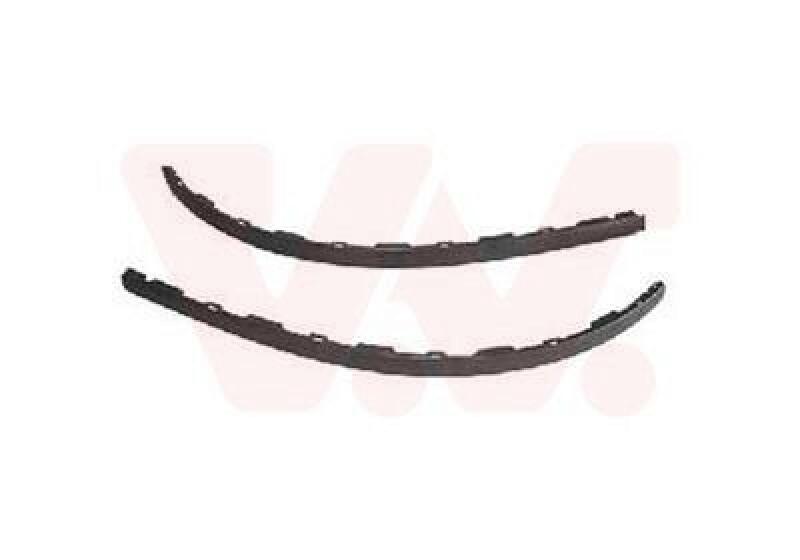 Bild von VAN WEZEL 4040500 Spoilerlippe Spoilerschwert, Stoßstange Lippe, Spoiler vorne links, vorne rechts