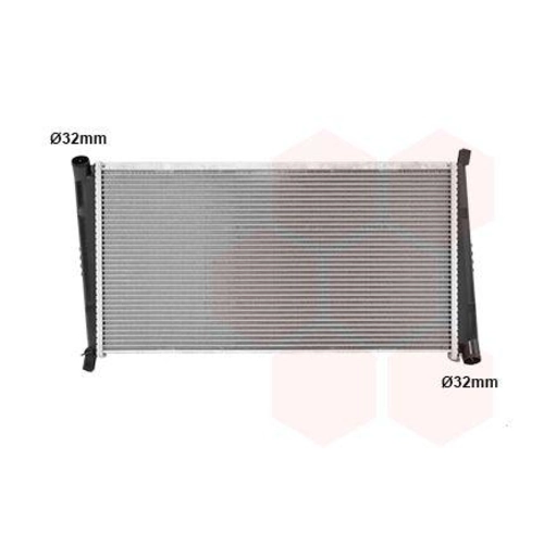 Bild von VAN WEZEL 59002130 Kühler für Motorkühlung