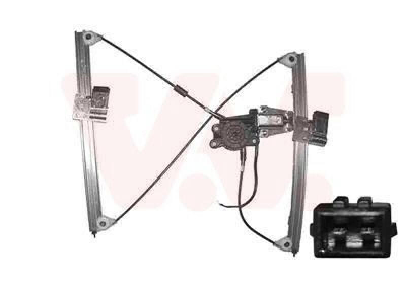 Bild von Van Wezel Fensterheber vorne rechts elektrisch mit Elektromotor ohne Komfortfunktion 5880264 VOLKSWAGEN: GOLF 3, Vento, GOLF 3 Variant