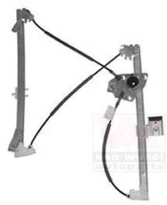 Bild von VAN WEZEL Fensterheber vorne rechts ohne Elektromotor für BMW 51333402212 51333448250 0680262