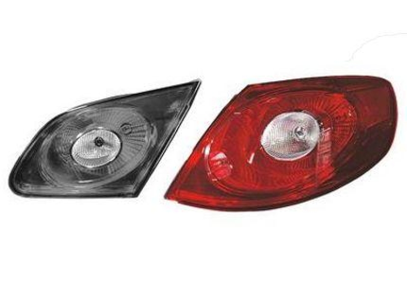 Bild von VAN WEZEL 5841922 Rückleuchte Heckleuchte, Rücklicht, Schlussleuchte rechts äusserer Teil mit Lampenträger