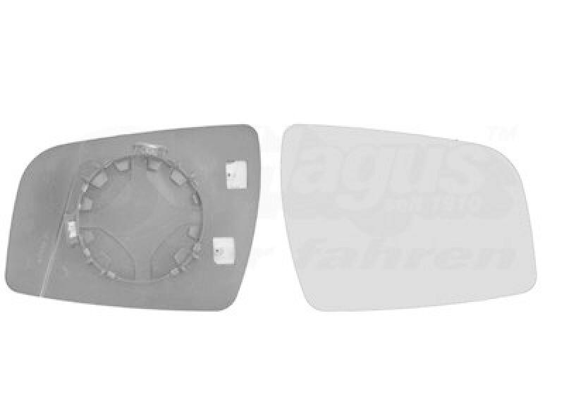 Bild von VAN WEZEL 3796838 Außenspiegelglas Spiegelglas, Spiegelglas, Außenspiegel rechts OPEL: Zafira B