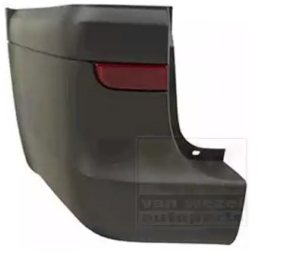 Bild von VAN WEZEL Stoßfänger hinten links Dunkelgrau für MERCEDES-BENZ 63988016719B51 63988016717G99 A63988016719B51 3080533