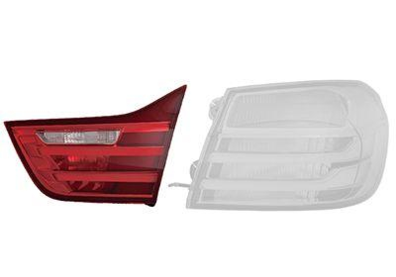 Bild von VAN WEZEL 0624924U Rückleuchte Heckleuchte, Rücklicht, Schlussleuchte rechts innerer Teil mit Lampenträger BMW: 4 Convertible