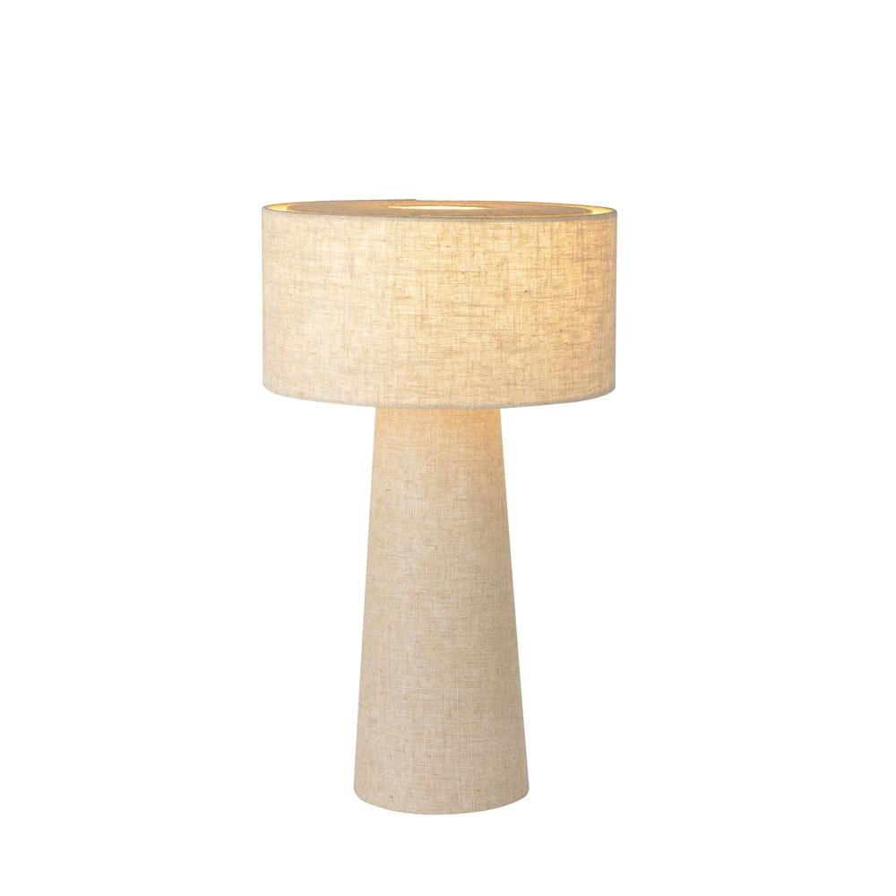 Bild von Tischleuchte Leeroy in Taupe E27 300mm