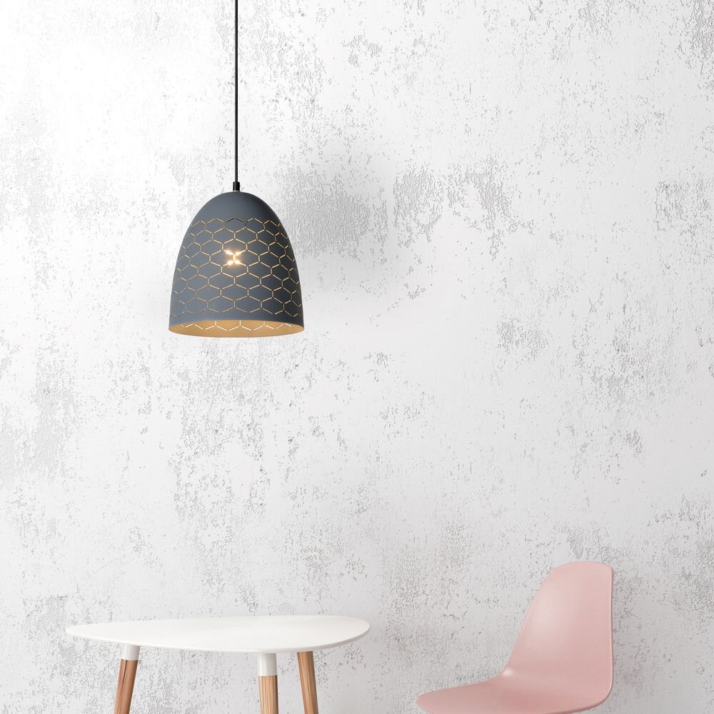 Bild von Pendelleuchte Galla, D 240mm, E27, grau
