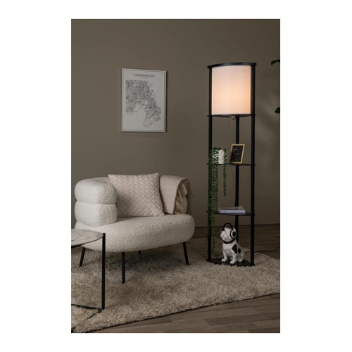 Bild von LUCIDE MENNO - Stehlampe - 1xE27 - Schwarz