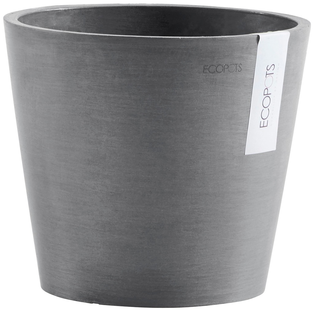 Bild von Ecopots Pflanztopf Amsterdam Ø 20 cm x 18 cm Grau