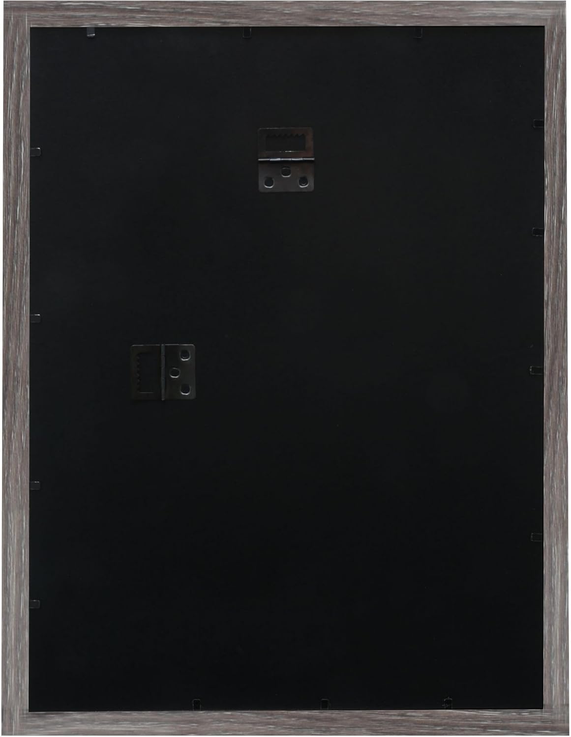 Bild von Deknudt Frames Bilderrahmen mit Passepartout - Silber - S66KD1 P1 30x40cm für Bild 20x30cm - Bilderrahmen Holz MDF - Bilder aufhängen