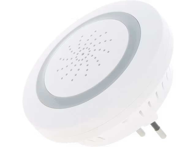 Bild von Qnect smarte WLAN-Alarmsirene mit 6 Alarmtönen | 110 dB