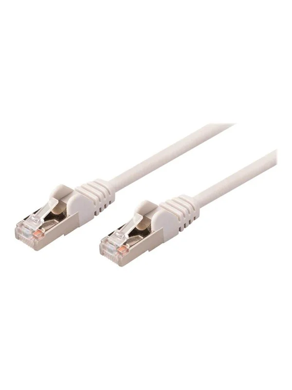 Bild von Nedis Cat 5e SF/UTP Netzwerkkabel RJ45 Stecker - RJ45 Stecker, 15 m, Grau (SF/UTP, CAT5e, 15 m), Netzwerkkabel