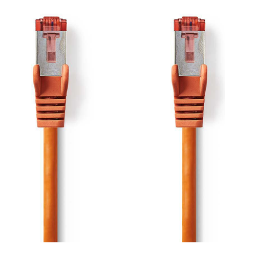 Bild von Nedis Patchkabel S/FTP CAT6 – Zuverlässige Netzwerkanbindung für Ihr Zuhause