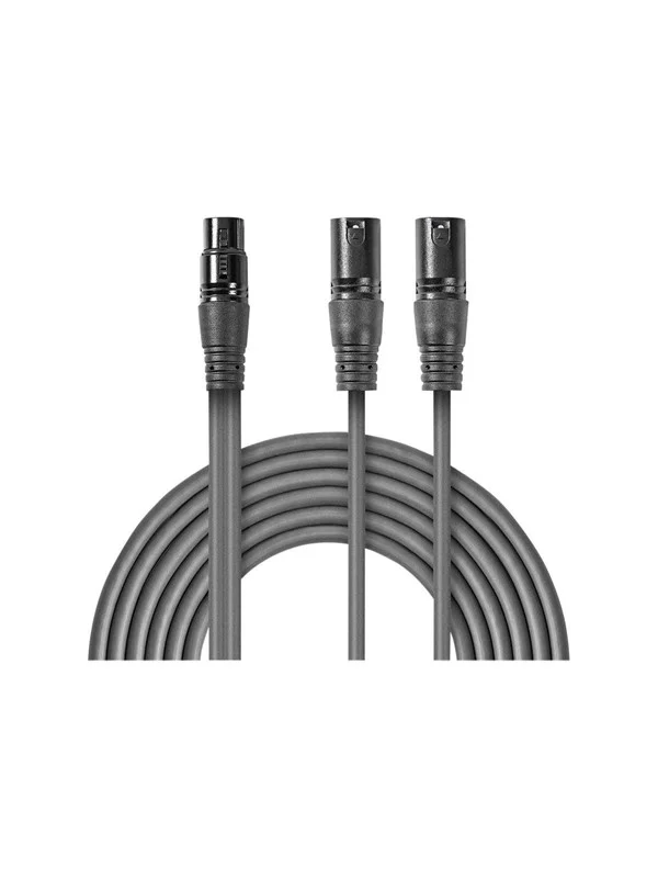 Bild von Nedis Balanced Audio-Kabel 2x XLR 3-Pin Stecker XLR 3-Pin Buchse Vernickelt 1.50 m rund (1.50 m, XLR), Audio Kabel