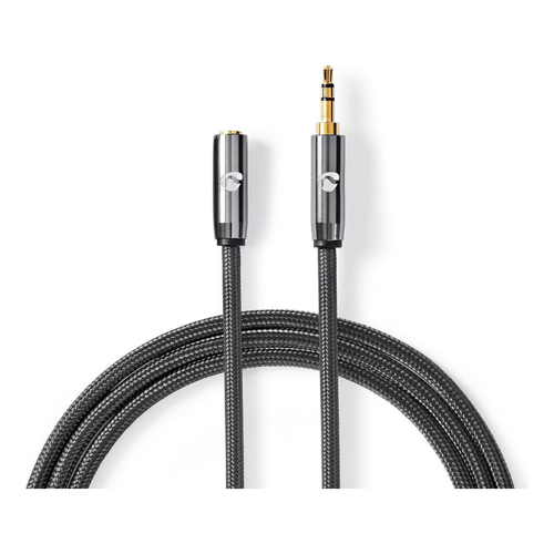 Bild von Nedis Stereo-Audiokabel 3.5 mm Stecker 3.5 mm Buchse Vergoldet 3.00 m