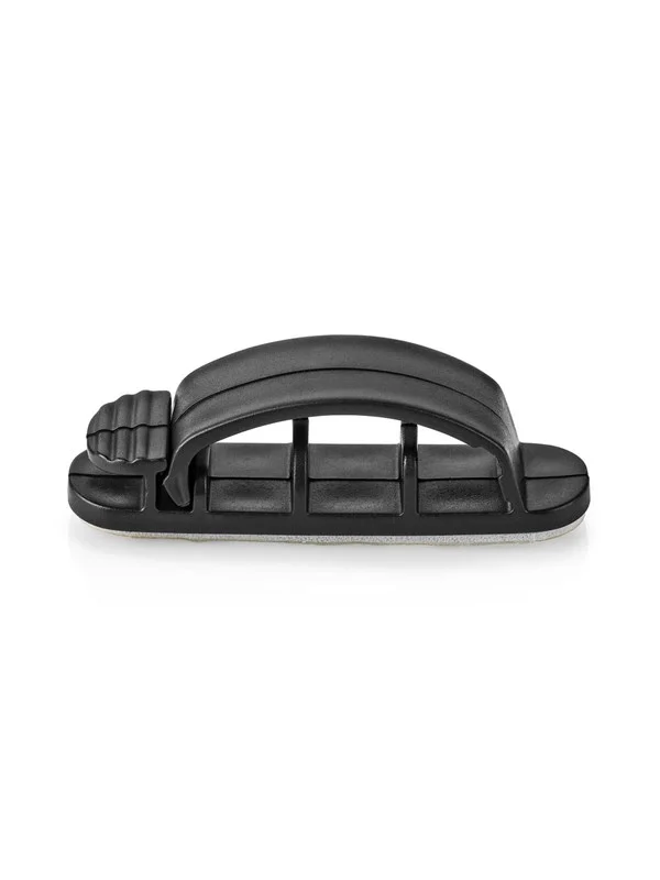 Bild von Nedis, Kabelbinder, Kabelmanagement Kabelclip Gesperrt 3 Stück Silikon 55 mm Schwarz (Kunststoffkabelbinder, 55 mm, 3 Stk.)