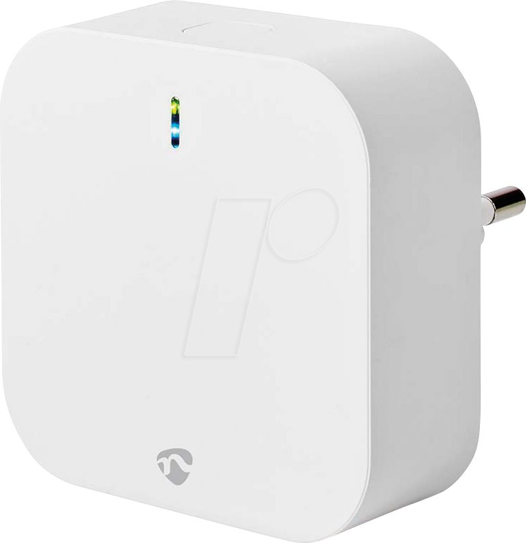 Bild von Nedis Zigbee Gateway 50 Geräte Netzstromversorgung Android™ / IOS Weiss, Smart Home Hub, Weiss