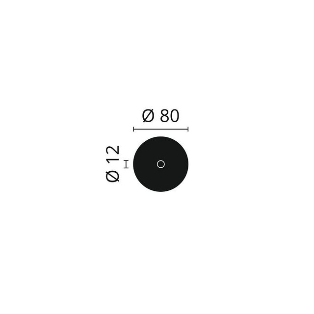 Bild von NOËL & MARQUET by nmc Decken-Rosette R-17 (Rosette, 1 St., Deckenrosette, Medallion, Stuckrosette, Deckenelement, Zierelement, Durchmesser 8cm), Zeitloses Klassisches Design weiß