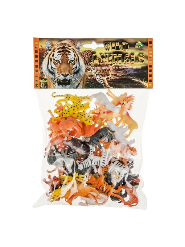 Bild von LG-Imports Small Wild Animals 48pcs. Assorted