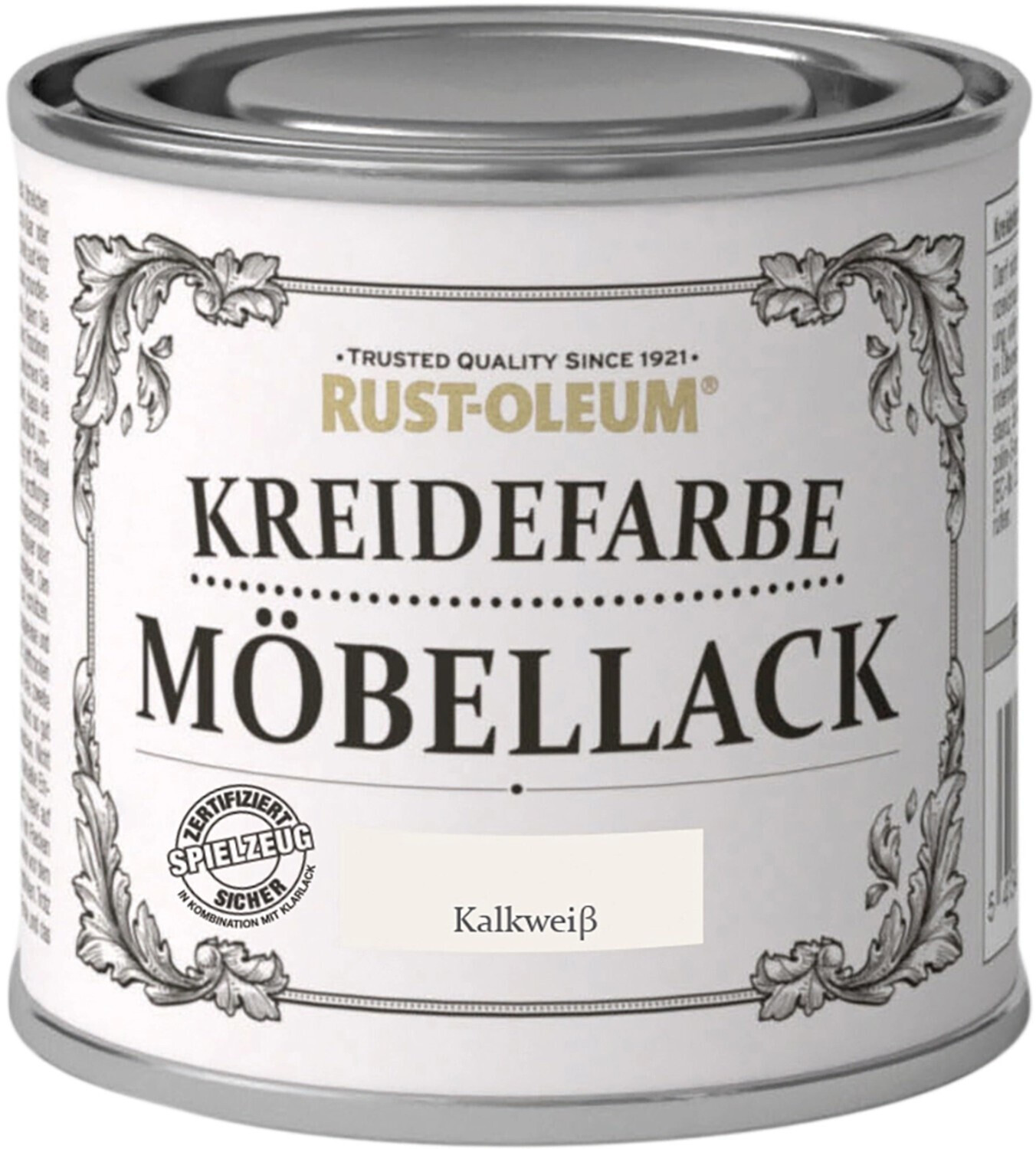 Bild von RUST-OLEUM Möbellack Kreidefarbe Kalkweiss Matt 125 ml