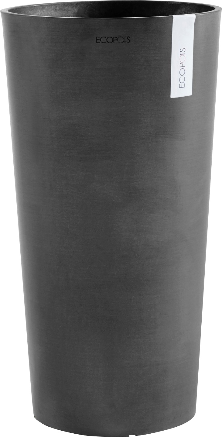 Bild von Ecopots Amsterdam Blumentopf, vielseitiger Pflanzentopf aus recyceltem Material mit Wasserreservoir, frostbeständig