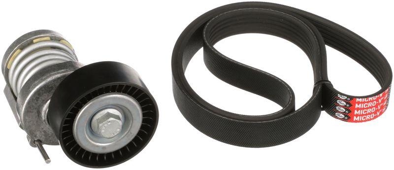 Bild von GATES K046PK1098 Keilrippenriemensatz FleetRunner™ Micro-V® Stretch Fit™ VOLKSWAGEN: Caddy 3, GOLF 6, Golf 5, SKODA: Octavia II Hatchback