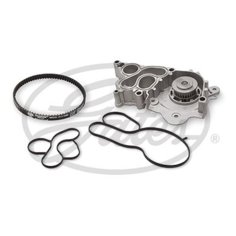 Bild von GATES Wasserpumpe + Zahnriemensatz mit Wasserpumpe KP15682XS-2 Wasserpumpe + Zahnriemenkit VW,AUDI,SKODA,Golf VII Schrägheck (5G1, BQ1, BE1, BE2)
