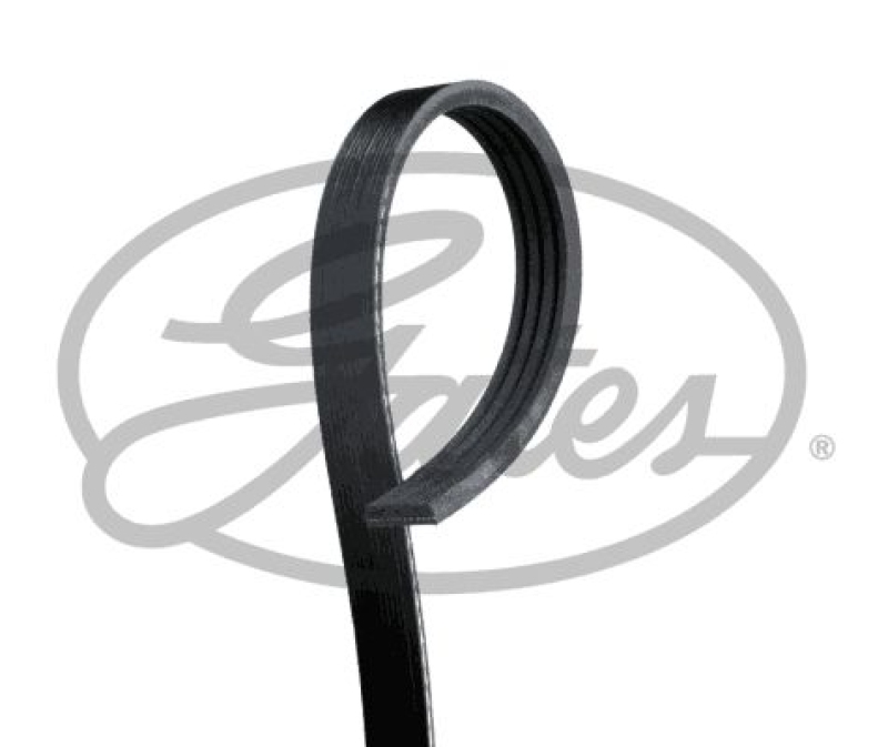 Bild von GATES Keilrippenriemen Micro-V® schwarz für MITSUBISHI ALFA ROMEO DAEWOO PEUGEOT CITROËN MAZDA NISSAN CHEVROLET 71739623 25183059 575070 4PK955