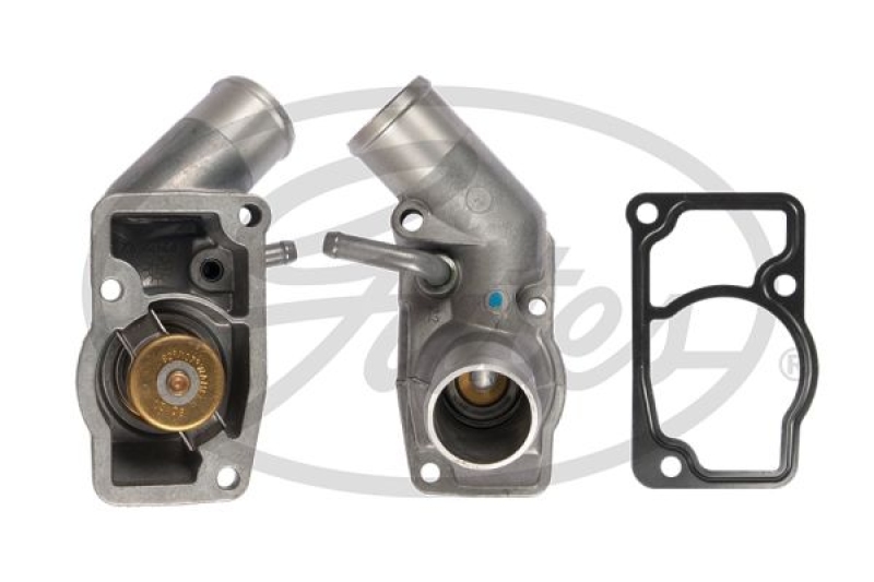 Bild von GATES TH38192G1 Kühlwasserthermostat 92 mit Dichtungen mit Gehäuse OPEL: Astra G CC, Zafira A, Astra G Caravan