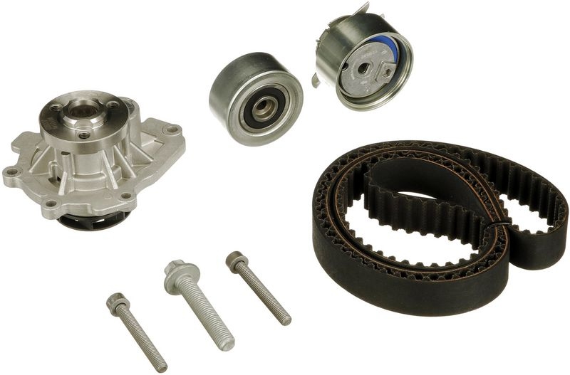 Bild von GATES Wasserpumpe + Zahnriemensatz mit Wasserpumpe KP15603XS Wasserpumpe + Zahnriemenkit OPEL,FIAT,CHEVROLET,Corsa D Schrägheck (S07),ZAFIRA B (A05)