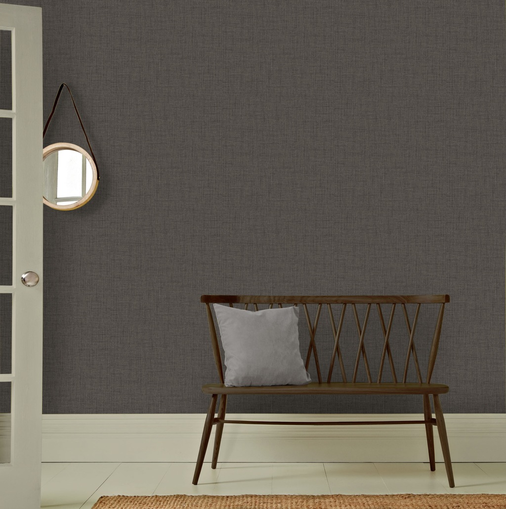 Bild von WOW Vliestapete Matt Textil Warm, glatt, Ton-in-Ton, (1 St), 10mx52cm (ca. 5m2)