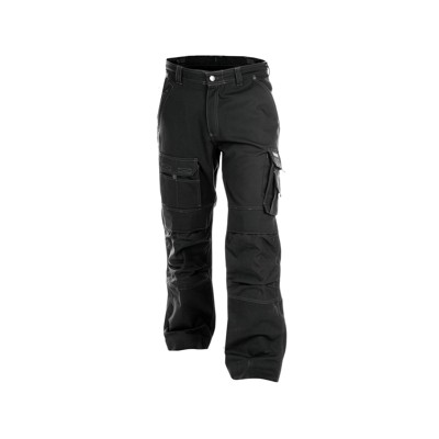 Bild von Dassy® - Jackson Canvas Arbeitshose mit Kniepolstertaschen, schwarz, Schrittlänge Standard, Größe 50