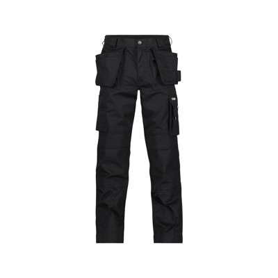 Bild von Dassy® - Oxford Arbeitshose mit Holstertaschen und Kniepolstertaschen, schwarz, Schrittlänge Minus, Größe 53