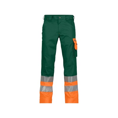 Bild von Dassy® - Omaha Warnschutzhose, flaschengrün/neonorange, Schrittlänge Standard, Größe 44