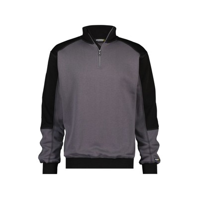 Bild von Dassy® - Basiel Zweifarbiges Sweatshirt, zementgrau/schwarz, Größe M