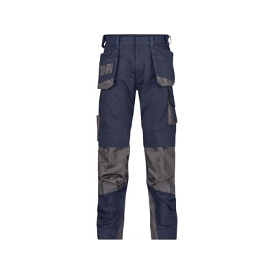 Bild von Dassy® - Magnetic Arbeitshose mit Holstertaschen und Kniepolstertaschen, nachtblau/anthrazit, Schrittlänge Minus, Größe 54