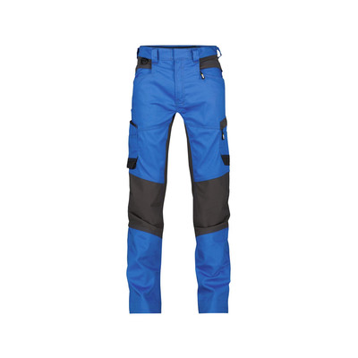 Bild von Dassy® - Helix Arbeitshose mit Stretch, azurblau/anthrazit, Schrittlänge Plus, Größe 52