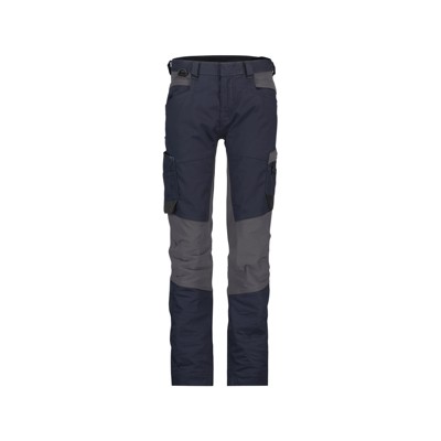 Bild von Dassy® - Helix Women Arbeitshose mit Stretch für Damen, nachtblau/anthrazit, Schrittlänge Standard, Größe 46